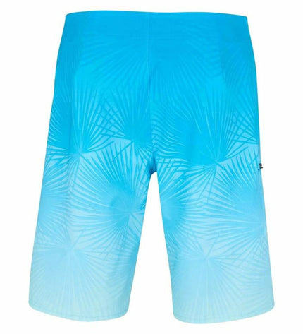 O'Neill Hyperfreak Heat S-Seam Fade 21-inch men's swim trunks for watersports, featuring a vibrant fade design and quick-drying fabric.