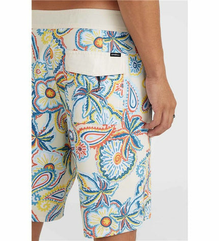 O'Neill Hyperfreak Mysto men's light blue swim trunks for watersport and outdoor activities, featuring a sporty fit and quick-dry fabric.