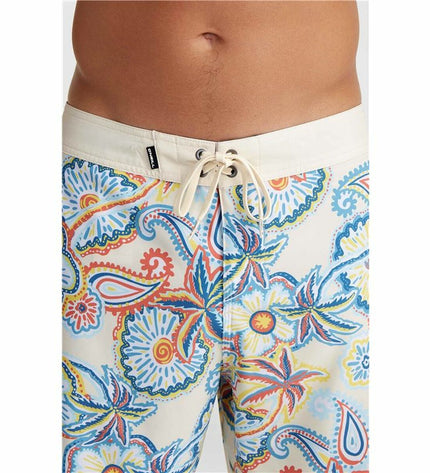 O'Neill Hyperfreak Mysto men's light blue swim shorts for watersport and outdoor activities.
