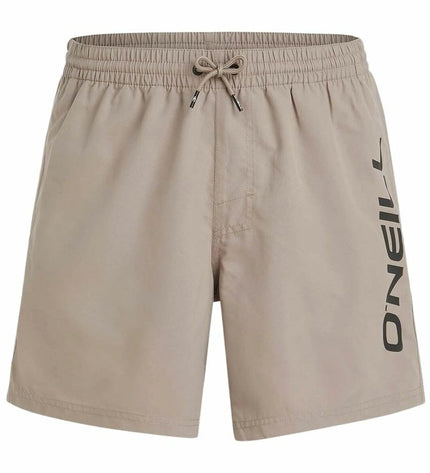 O'Neill Cali 16" men's swim trunks in blue, sporty watersport shorts with logo, suitable for swimming and outdoor activities.