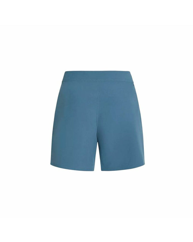 Blue O'Neill men's solid 17-inch boardshorts for watersport and outdoor activities, featuring a comfortable fit and quick-drying fabric.