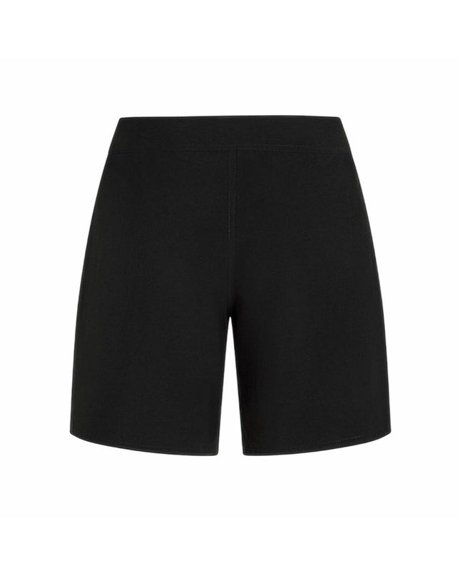 Black O'Neill men's boardshorts with 17-inch inseam, designed for watersports and outdoor activities, featuring a solid style.