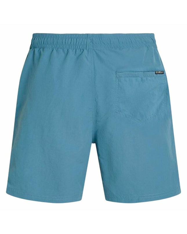 O'Neill men's blue indigo swim shorts with 16-inch inseam, suitable for watersport and outdoor activities.