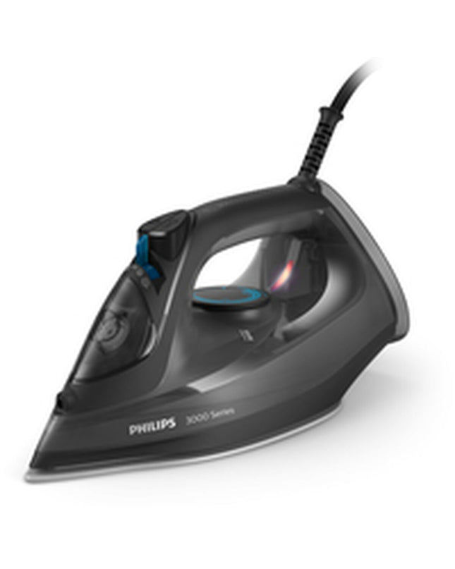 Philips DST3041/80 steam iron with ergonomic handle and water reservoir, suitable for household clothing ironing.