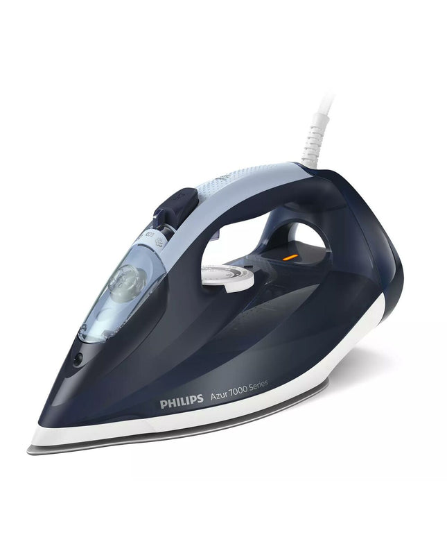 Philips DST7030/20 steam iron with adjustable steam control and ergonomic handle for efficient home ironing.