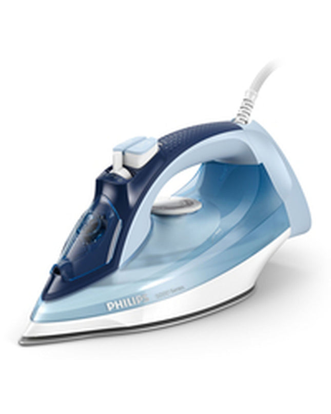 Philips DST5030/20 steam iron with water tank, cord, and control dial for home ironing and garment pressing.