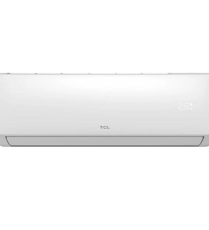 TCL portable air conditioner S09F2S2 with A++ energy efficiency, white unit showing control panel and vents