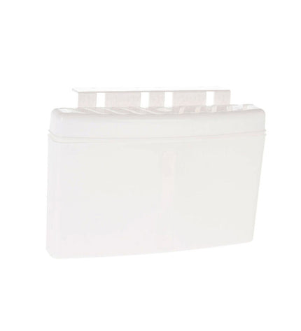BigBuy Home white plastic air humidifier, 13x4x21.7 cm, portable air conditioning device for home and kitchen use.