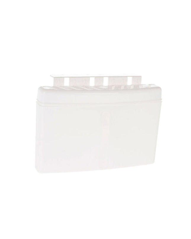 BigBuy Home white plastic air humidifier, 13x4x21.7 cm, portable air conditioning device for home and kitchen use.