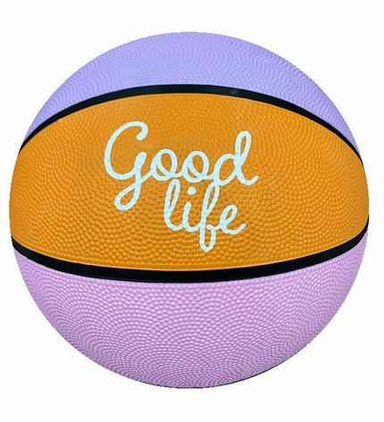Multicolour Bullet Sports basketball ball size 7, designed for sports and outdoor play, showing vibrant colors and textured surface.