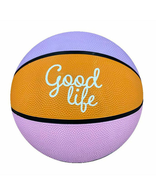 Multicolour Bullet Sports basketball ball size 7, designed for sports and outdoor play, showing vibrant colors and textured surface.