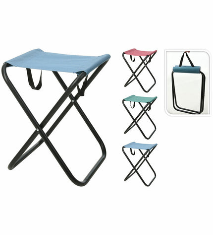 Redcliffs foldable outdoor chair in red for camping and hiking, lightweight and portable seat for outdoor adventures