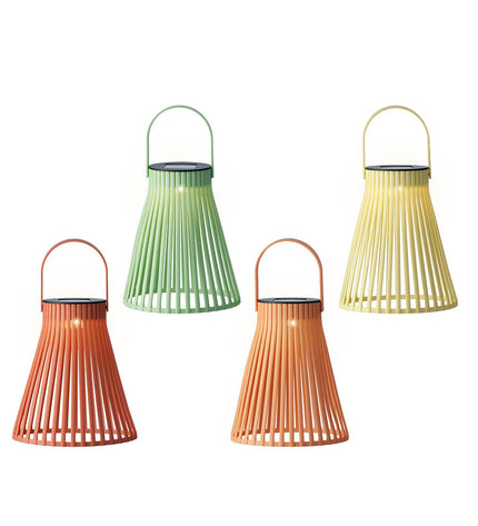 Lumineo Lykta Lumineo plastic outdoor garden decoration with assorted colors, perfect for outdoor lighting and garden ambiance.