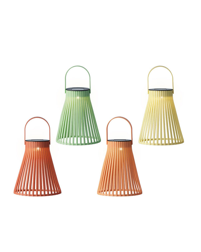 Lumineo Lykta Lumineo plastic outdoor garden decoration with assorted colors, perfect for outdoor lighting and garden ambiance.