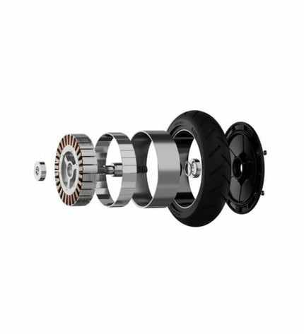 Segway E2 Plus II electric scooter in black with 500W motor, designed for urban mobility and outdoor sports.