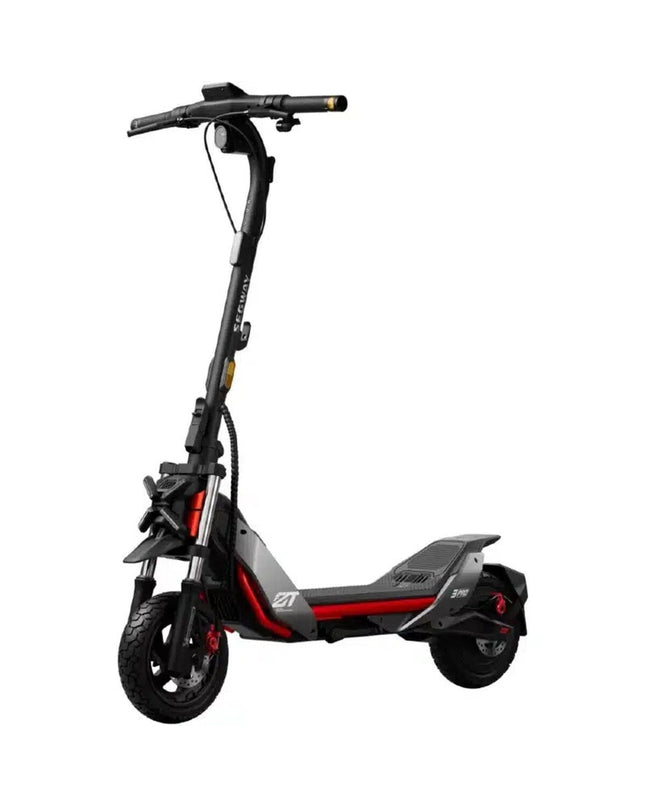 Segway ZT3 PRO electric scooter in black, suitable for urban mobility and outdoor sports, with handlebars and deck visible.