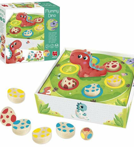 Goula board game with colorful pieces and game components for children, part of Goula's educational toys and games collection.