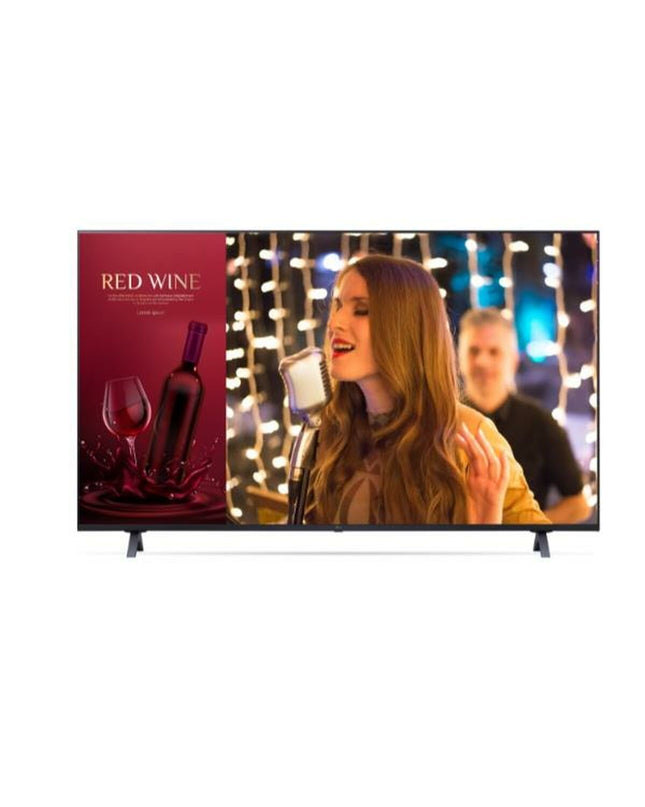 LG 86-inch 4K Ultra HD Smart TV with LCD screen, sleek design, and modern interface for home entertainment.
