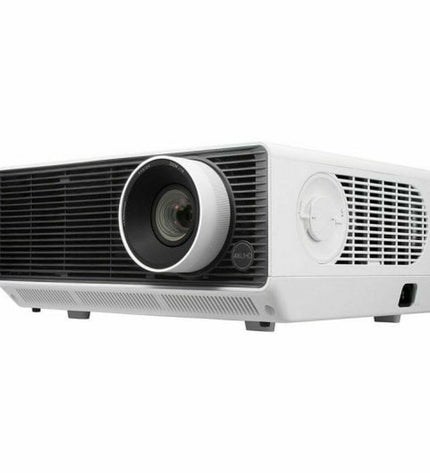 LG BU50RG Full HD projector with 5000 lumens and 3840x2160 resolution, showcasing its sleek design and front lens.
