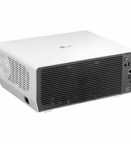 LG BU50RG Full HD projector displaying bright, high-resolution images with 5000 lumens for home theater and electronic entertainment.