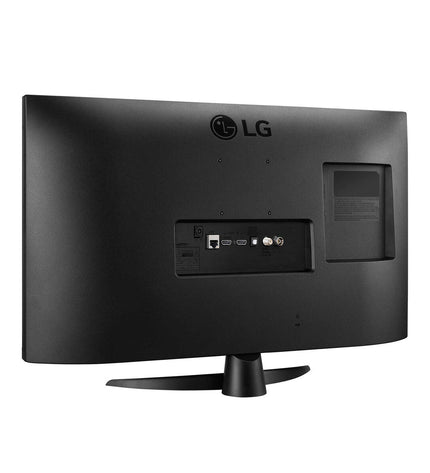 LG 27TQ615SPZ Full HD LED Smart TV showing a clear screen with vibrant colors, sleek black frame, and modern design.
