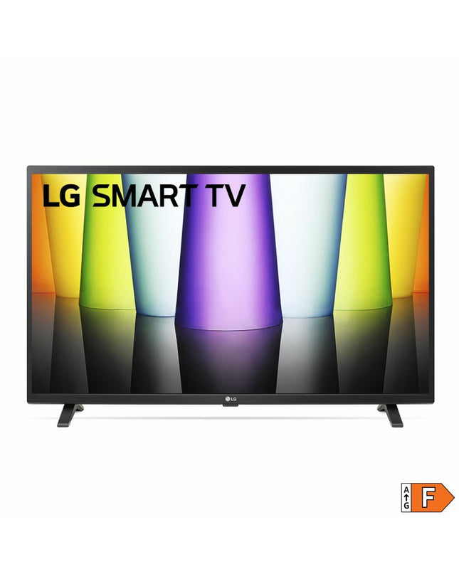 LG 32-inch Full HD LED Smart TV with HDR, electronic TV for home cinema and video entertainment.