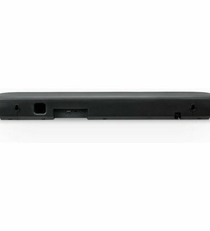 LG SQM1 soundbar in black with 40W power, compact electronics audio device with sleek design and modern look.