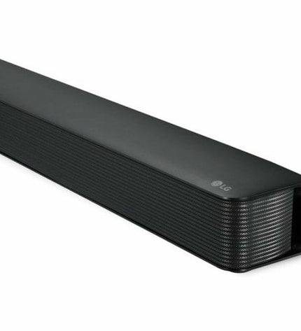 LG SQM1 40W black soundbar for electronics, audio, and hi-fi equipment, shown in sleek black finish.