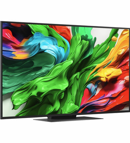 LG 55QNED87A6B 55-inch 4K Ultra HD LED Smart TV with HDR and AMD FreeSync, displaying content on a modern TV screen.