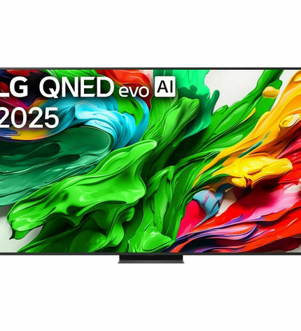 LG 86-inch QNED86A6A 4K Ultra HD LED Smart TV with HDR and AMD FreeSync, ideal for home theater and entertainment.