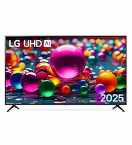LG 75-inch 4K Ultra HD LED Smart TV, modern electronic TV with slim bezel and high-resolution display.