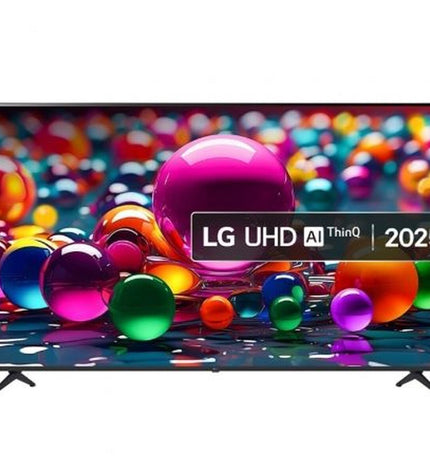 LG 75-inch 4K Ultra HD LED Smart TV, modern electronics with sleek screen for home entertainment and video viewing.