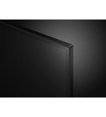 LG 55-inch 4K Ultra HD LED Smart TV with HDR, D-LED backlighting, sleek design, perfect for home entertainment and video streaming.