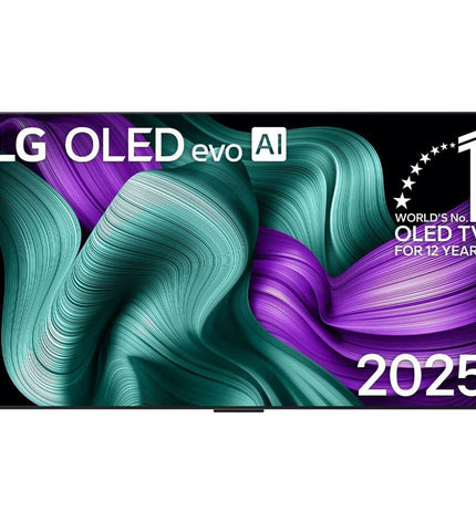 LG 77M59LA 4K Ultra HD OLED Smart TV showing vibrant display and slim design in a modern living room setting.