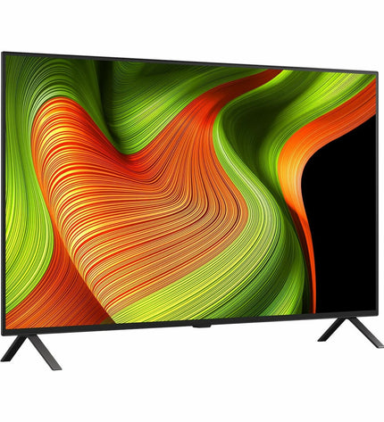 LG 55-inch 4K Ultra HD HDR OLED Smart TV with sleek design, display of vibrant colors and thin bezels.