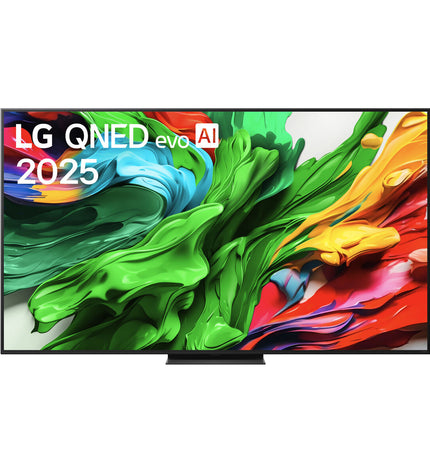 LG 75QNED86A6A 75-inch 4K Ultra HD LED Smart TV with HDR and AMD FreeSync, displayed on a modern living room setup