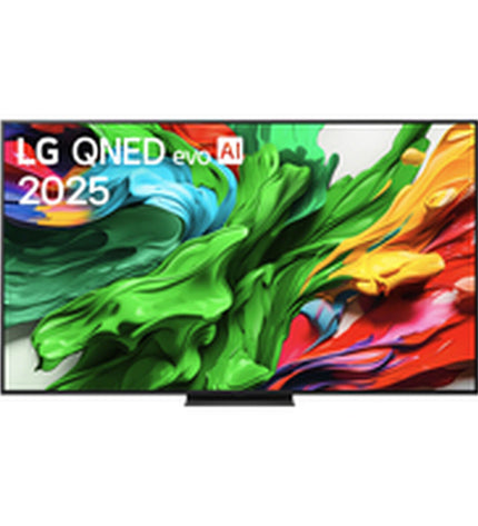 LG 75QNED86A6A 75-inch 4K Ultra HD LED Smart TV with HDR and AMD FreeSync, shown with vibrant display in a modern living room setting.
