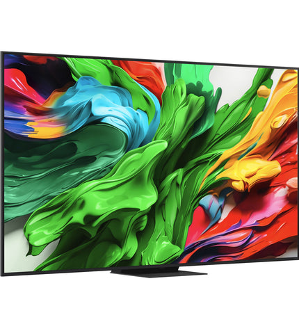 LG 75QNED86A6A 75-inch 4K Ultra HD LED Smart TV with HDR and AMD FreeSync, sleek modern design for home entertainment.