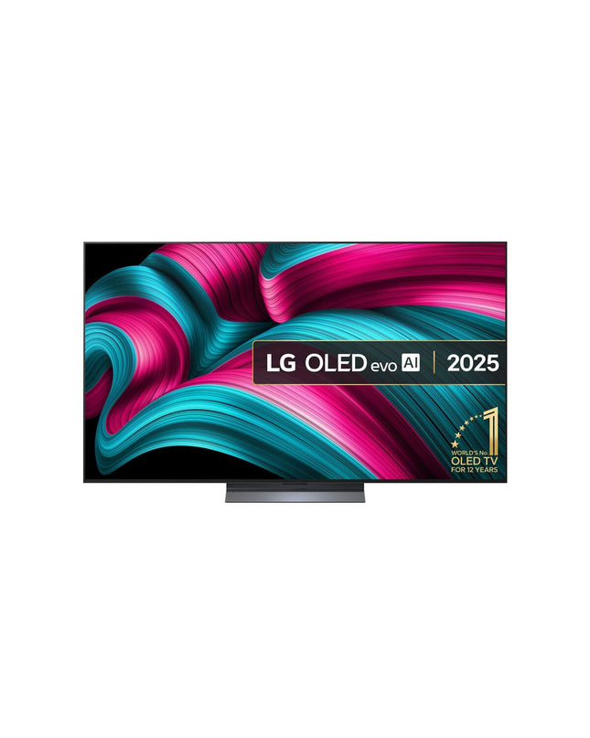 LG OLED65C54LA 65-inch 4K Ultra HD HDR OLED Smart TV showing vibrant screen display and slim modern design.