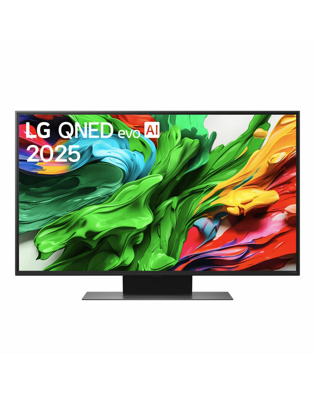 LG 43QNED87A6D 43-inch 4K Ultra HD LED Smart TV with HDR edge-lit display, sleek design, and vibrant picture quality.