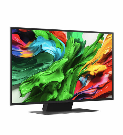 LG 43QNED87A6D 43-inch 4K Ultra HD LED Smart TV with HDR and edge-lit QNED display, sleek electronic home entertainment device