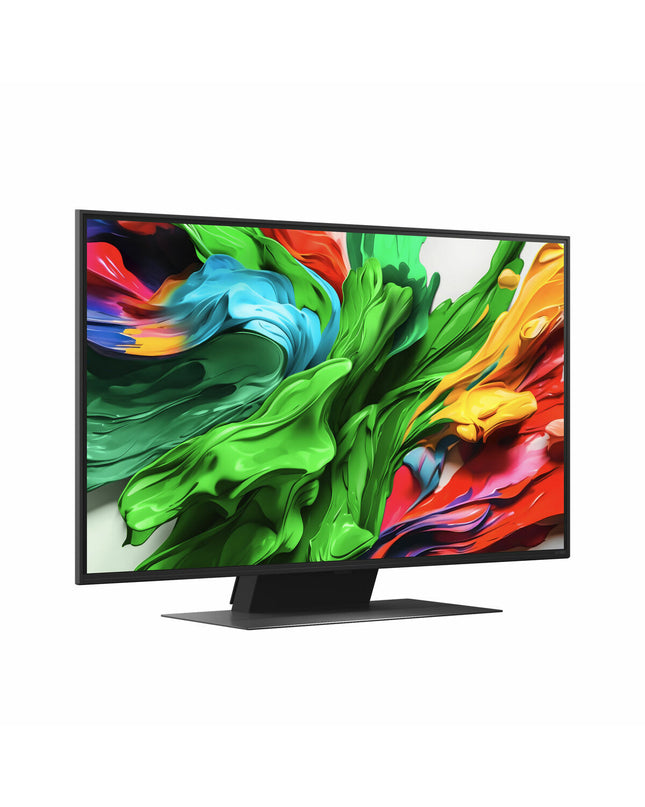 LG 43QNED87A6D 43-inch 4K Ultra HD LED Smart TV with HDR and edge-lit QNED display, sleek electronic home entertainment device