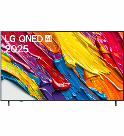LG Smart TV 86-inch 4K Ultra HD LED QNED TV with HDR and edge-lit display, showcasing a vibrant, high-resolution screen.