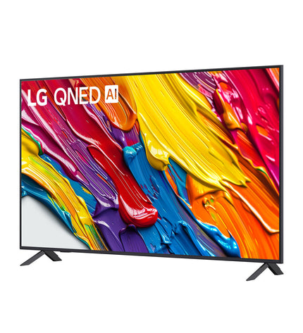 LG 65QNED82A6B 65-inch 4K Ultra HD LED Smart TV with HDR, edge-lit QNED technology, sleek electronic home entertainment device