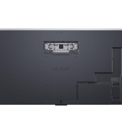 LG OLED83M59LA Smart TV displaying vibrant images, sleek design, and slim bezels, perfect for home cinema and entertainment.