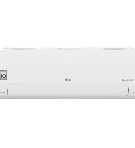 LG portable air conditioner with digital display, cooling vents, and control panel for efficient home climate control.
