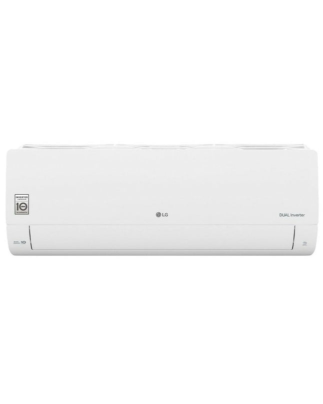LG portable air conditioner with WiFi, compact design, and digital controls, suitable for home cooling.