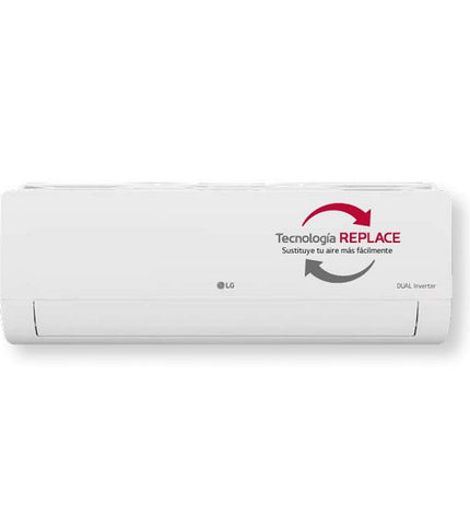 LG portable air conditioner model LGWIFI18X.SET with digital display and vents, designed for home cooling and energy efficiency.