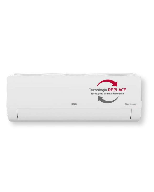 LG portable air conditioner model LGWIFI18X.SET with digital display and vents, designed for home cooling and energy efficiency.