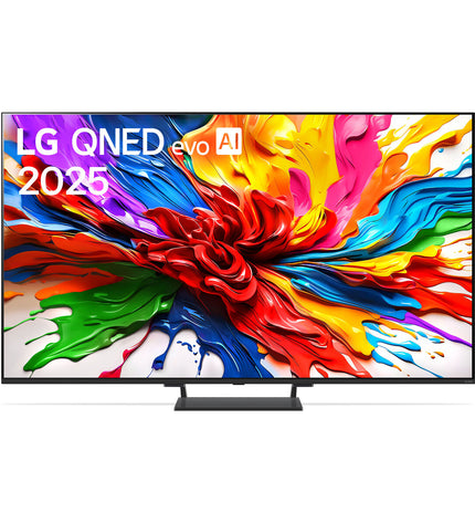 LG 75QNED93A6A 75-inch 4K Ultra HD LED Smart TV displaying vibrant HDR visuals with slim design and thin bezels.